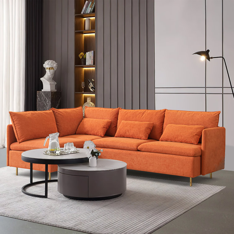 Orange best sale sectional ikea